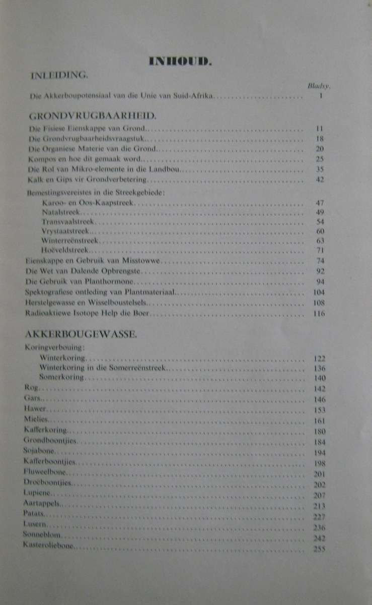Hulpboek vir Boere in Suid-Afrika Deel II: Akkerbou en Tuinbou & Deel III Veeboerdery en Weiding