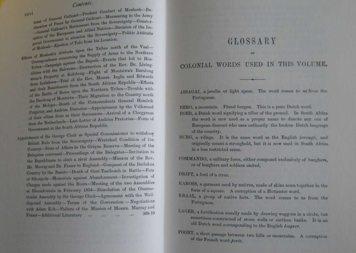 History of the Boers in South Africa or The Wanderings and Wars of the Emigrant Farmers G M Theal