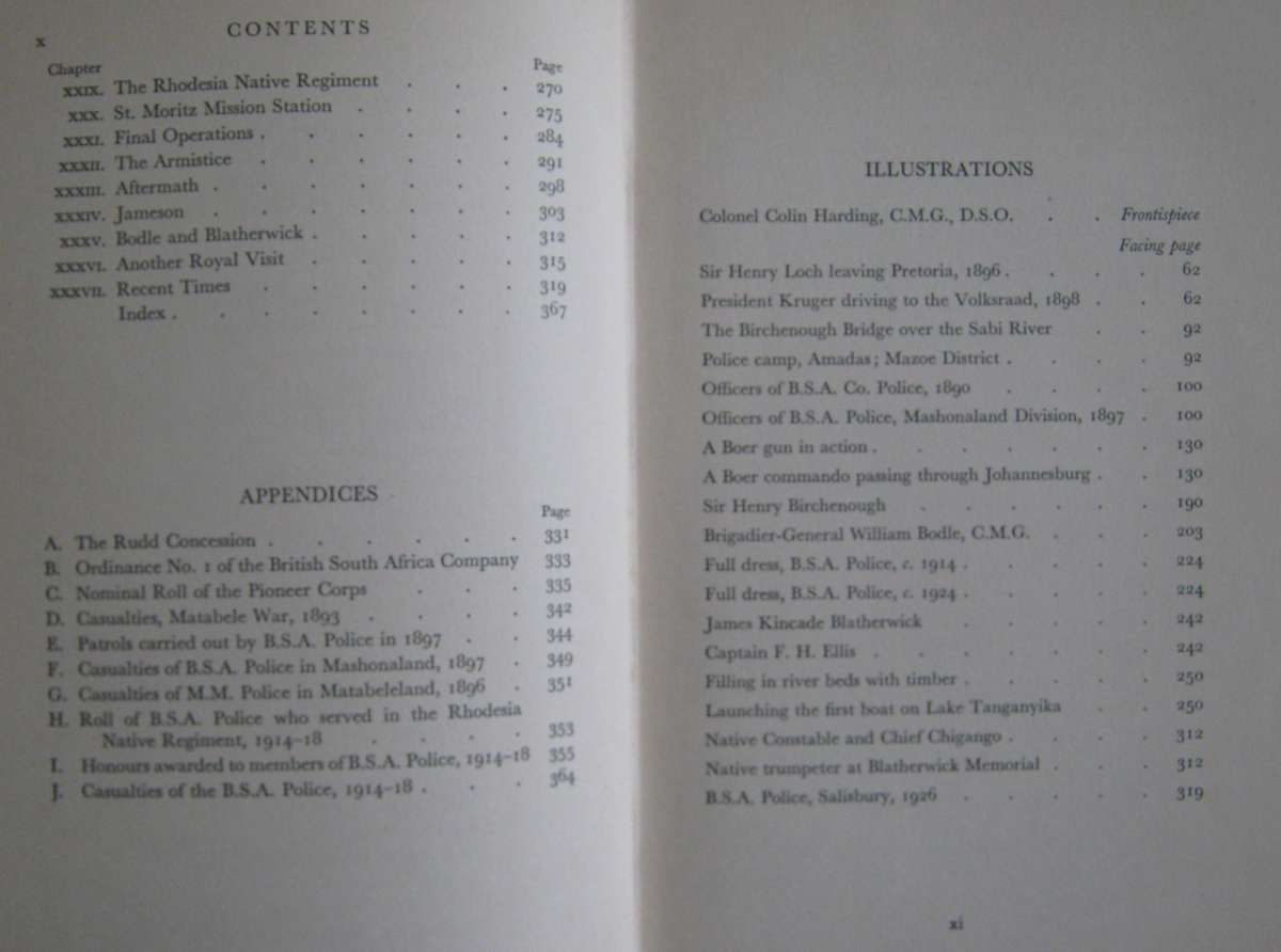 Frontier Patrols A Brief History of the British South African Police and Other Rhodesian Forces