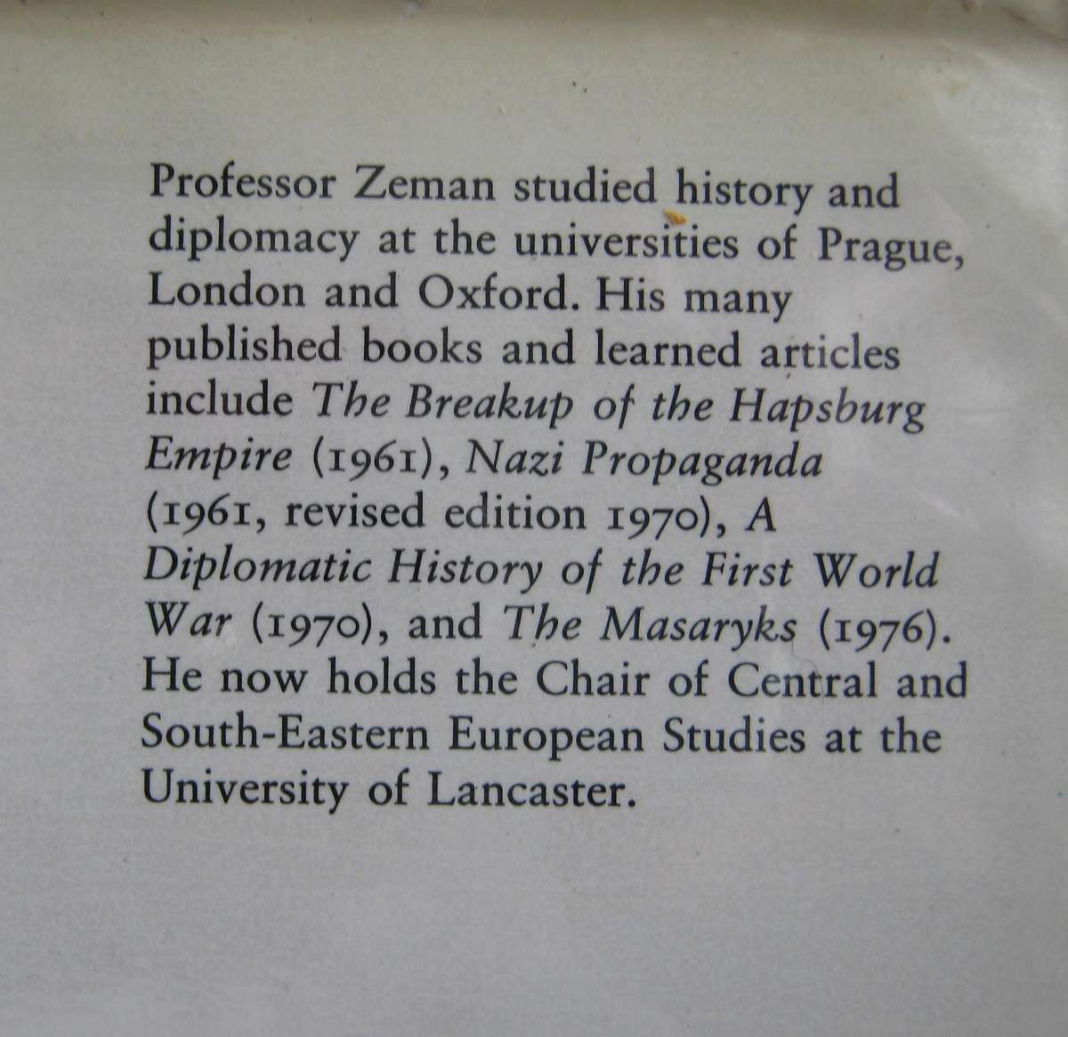 Selling the War Art and Propaganda in World War II Zbynek Zeman