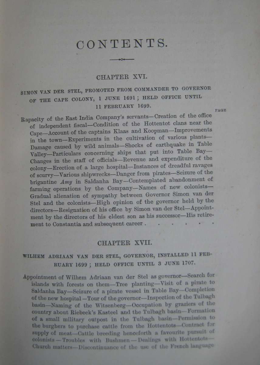 History of South Africa 1691 - 1795 George Mcall Theal