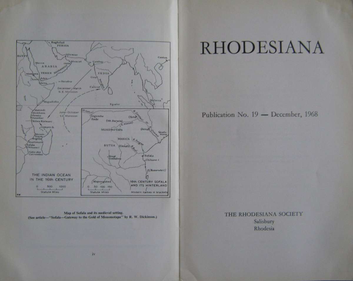 Set of 3 Heritage of Zimbabwe | Rhodesiana Journals