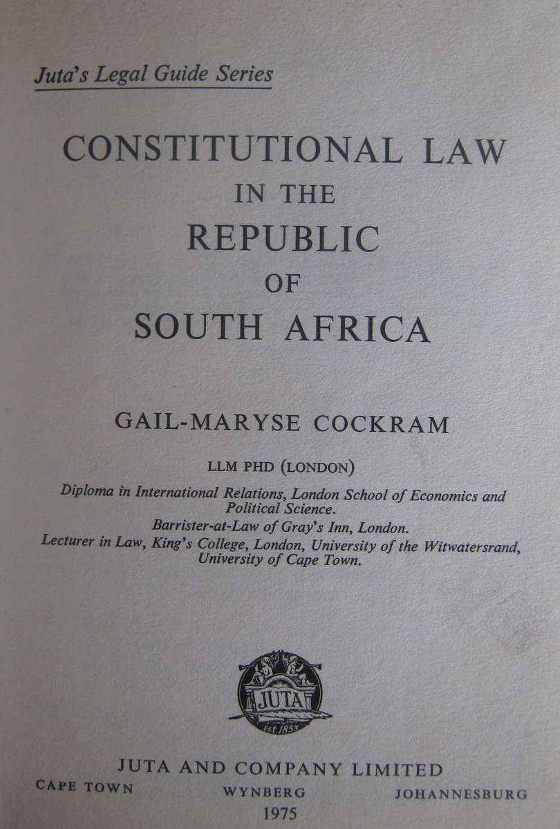 Republic of South Africa House of Assembly Debates (Hansard) 2nd Session  Sixth Parliament