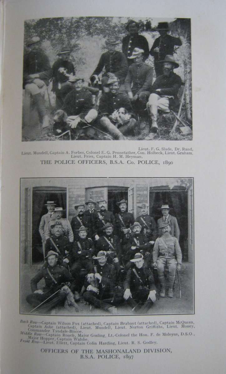 Frontier Patrols A Brief History of the British South African Police and Other Rhodesian Forces