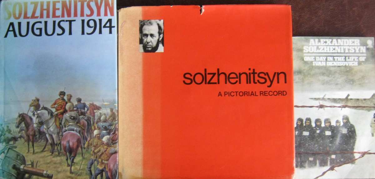 3 Alexander Solzhenitsyn Books
