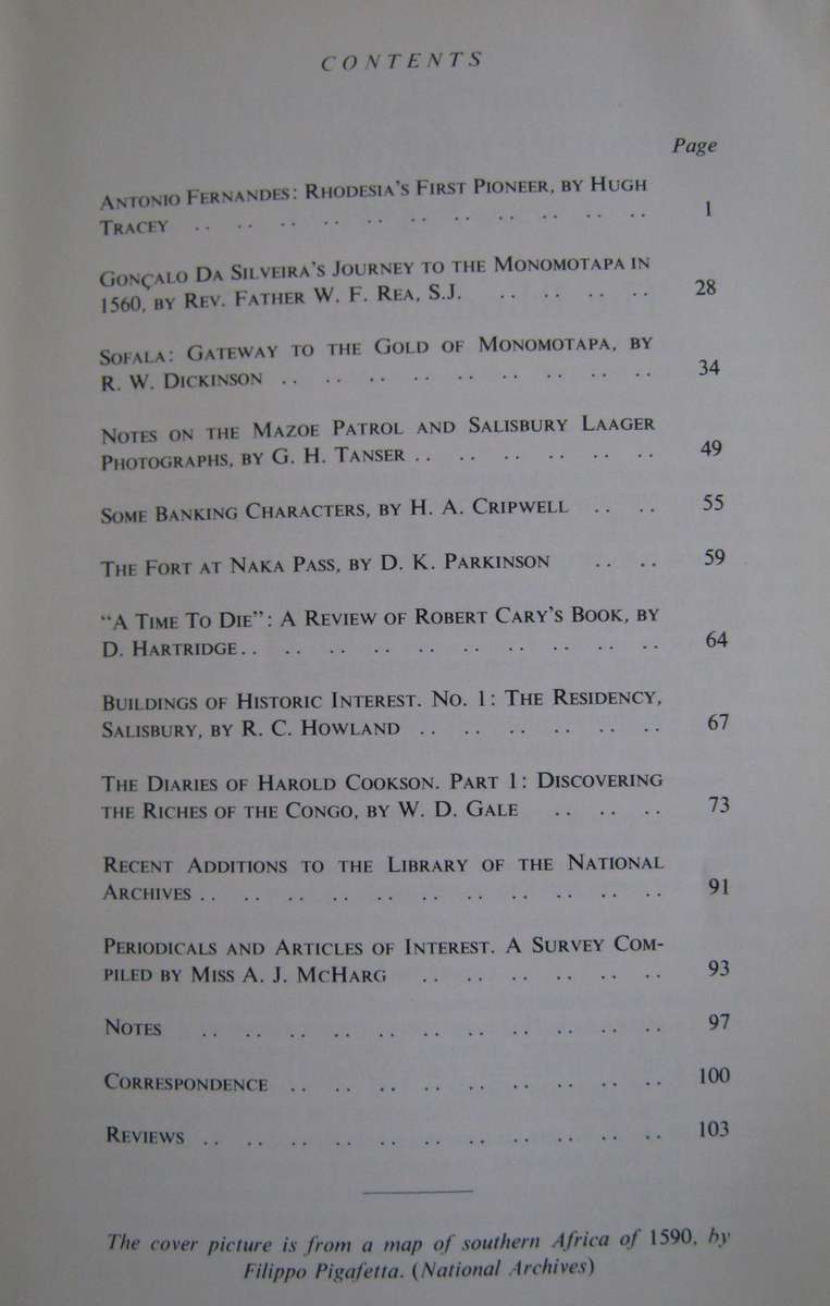 Set of 3 Heritage of Zimbabwe | Rhodesiana Journals