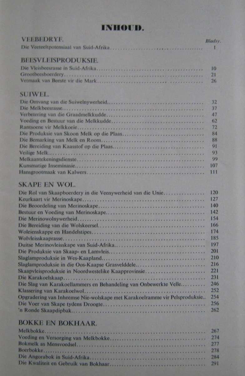 Hulpboek vir Boere in Suid-Afrika Deel II: Akkerbou en Tuinbou & Deel III Veeboerdery en Weiding