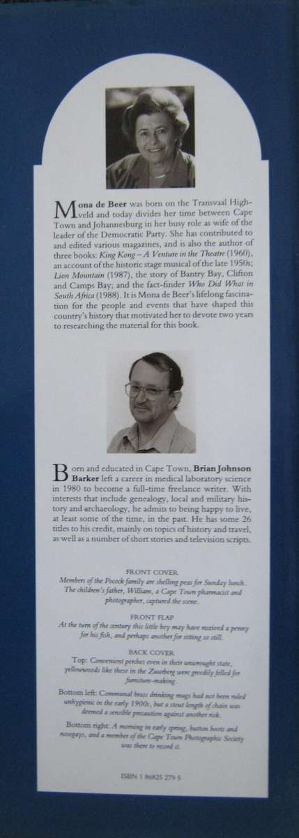 A Vision of the Past South Africa in Photographs 1843-1910 Mona De Beer