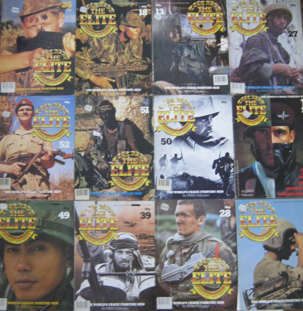 12 copies of The Elite Against All Odds magazine