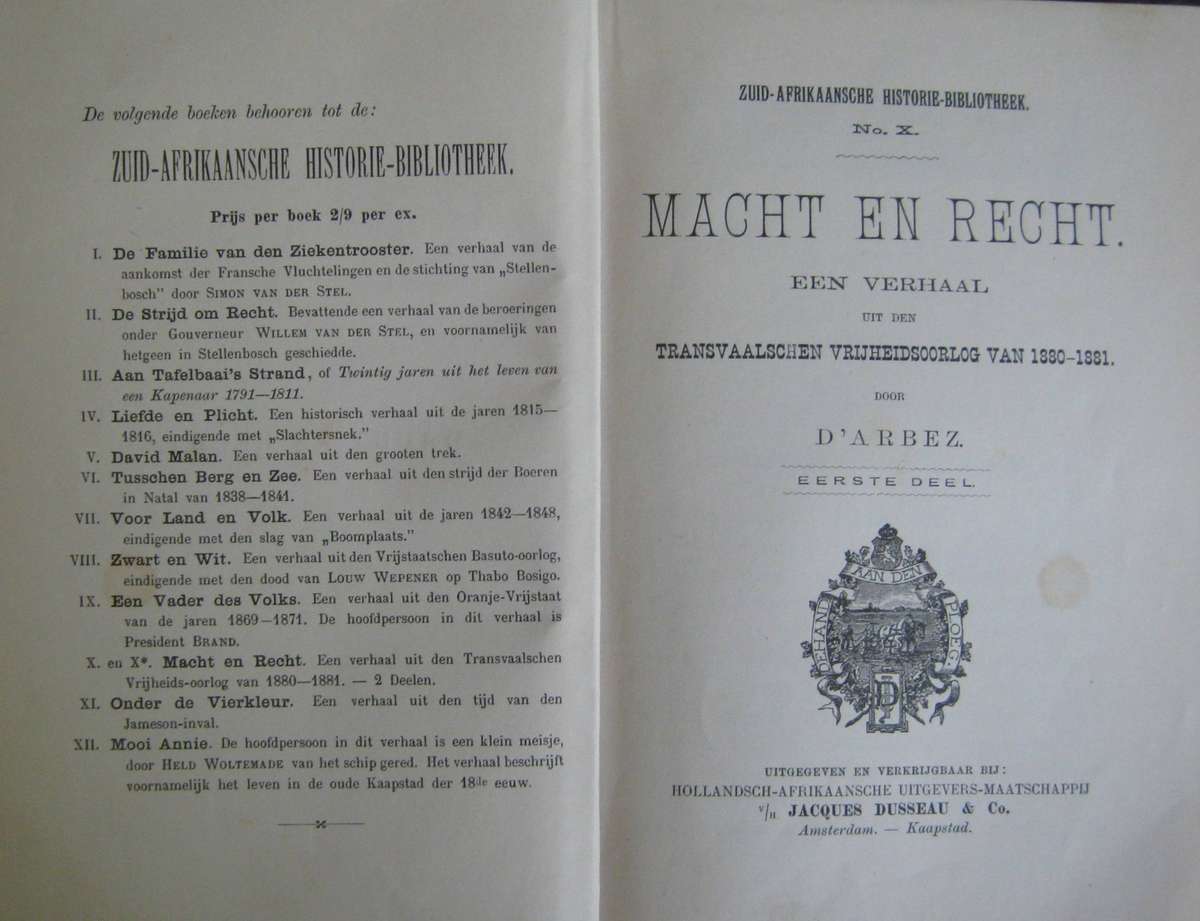 3 Suid-Afrikaansche Historie Bibliotheek Volumes