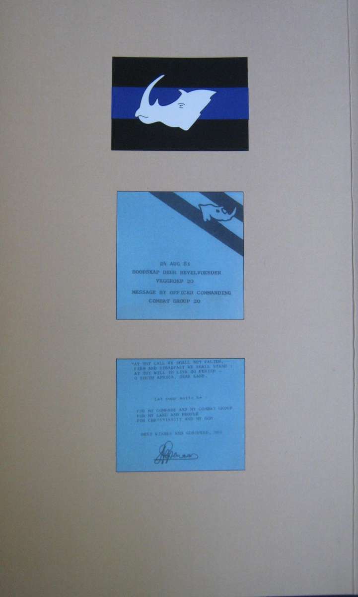 Operation Protea 24 August 1981 including Yahoo, Daisy, Meebos 2, Phoenix & Dolfyn