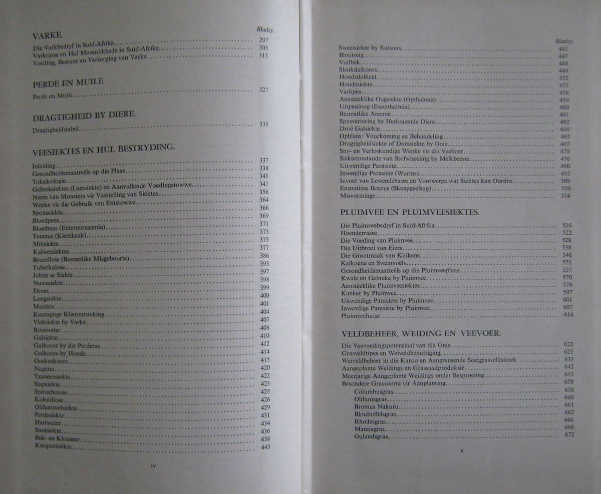 Hulpboek vir Boere in Suid-Afrika Deel II: Akkerbou en Tuinbou & Deel III Veeboerdery en Weiding