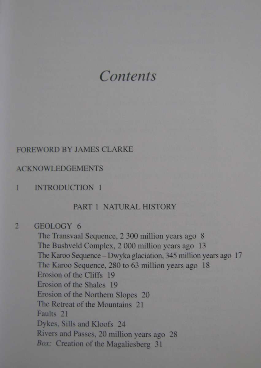 The Magaliesberg  Vincent Carruthers