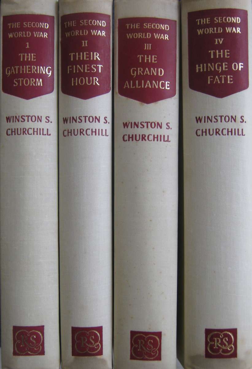 The Second World War Winston Churchill 4 Volumes
