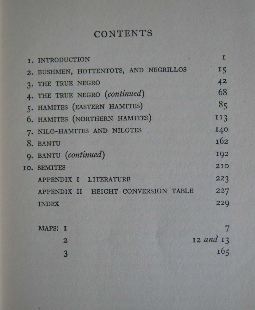 Races of Africa C G Seligman