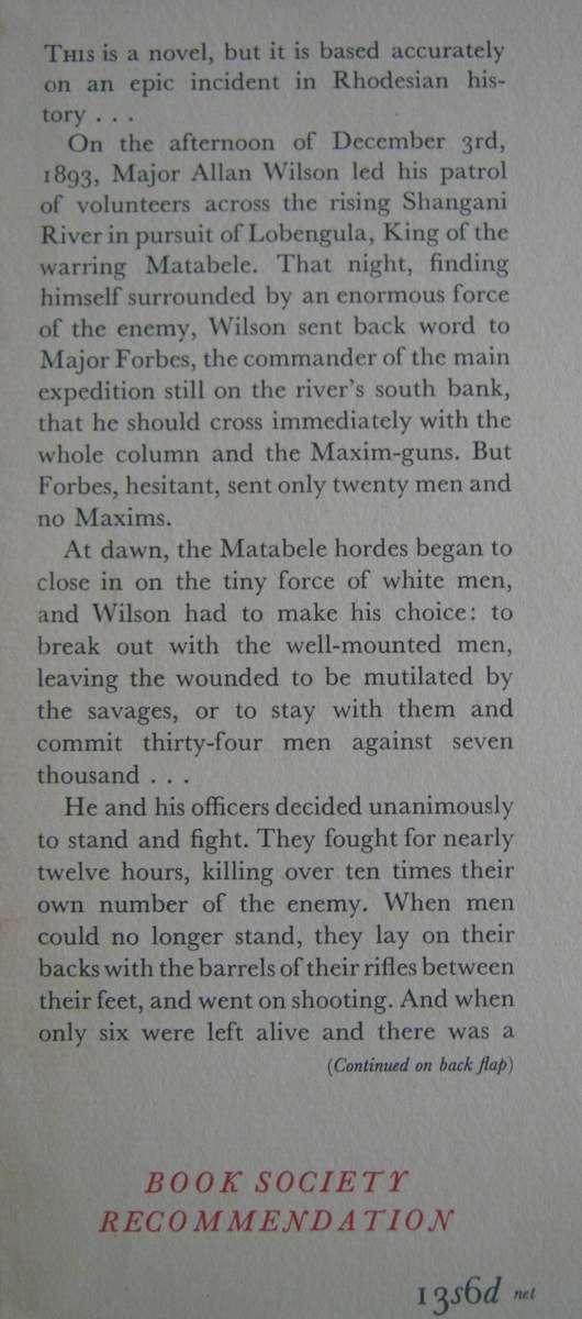 The White Men Sang Alexander Fullerton