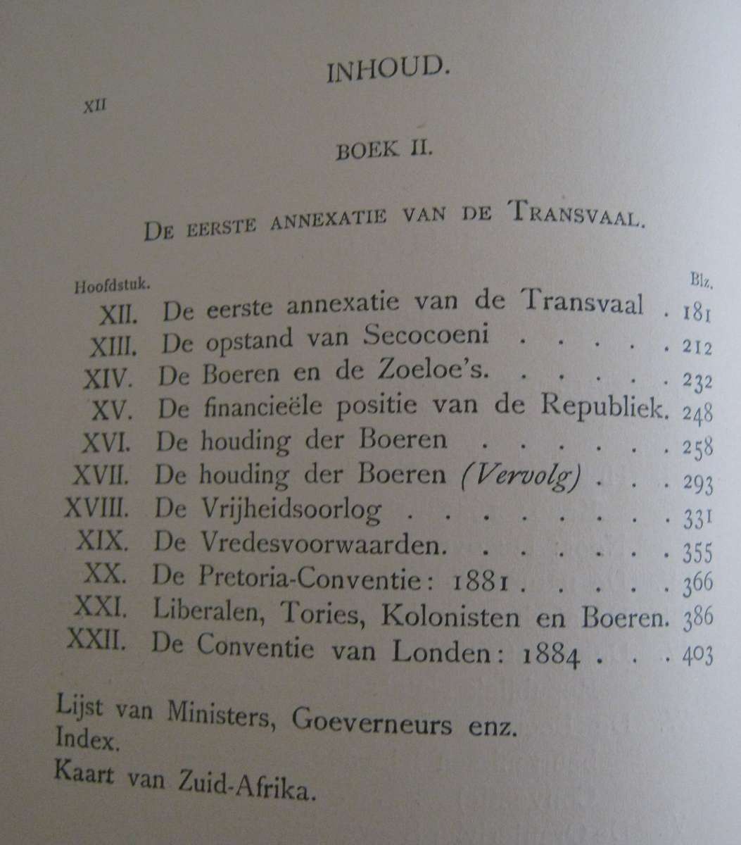 De Eerste Annexatie van de Transvaal  Dr W J Leyds