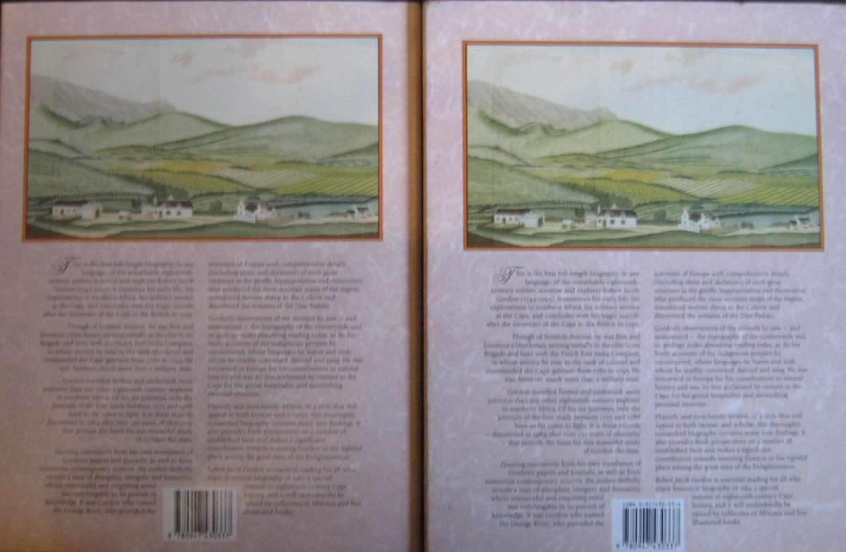 Robert Jacob Gordon The Man and his Travels at the Cape Patrick Cullinan