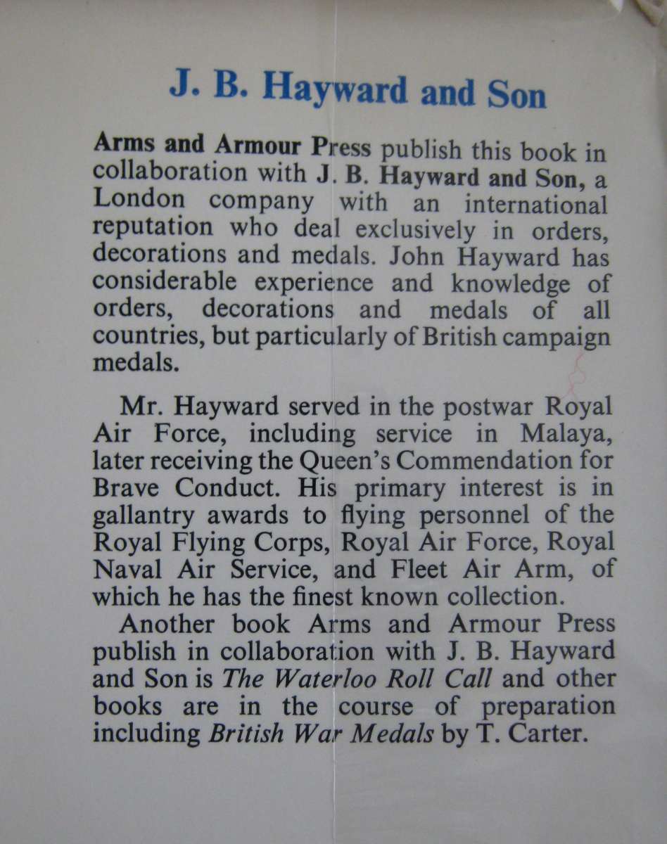 South African War Honours and Awards 1899-1902.