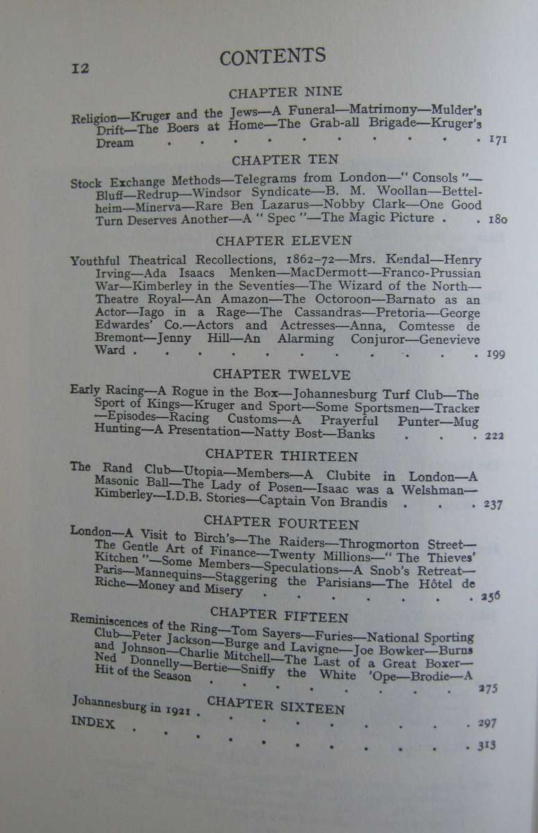 Reminiscences of Johannesburg and London Louis Cohen