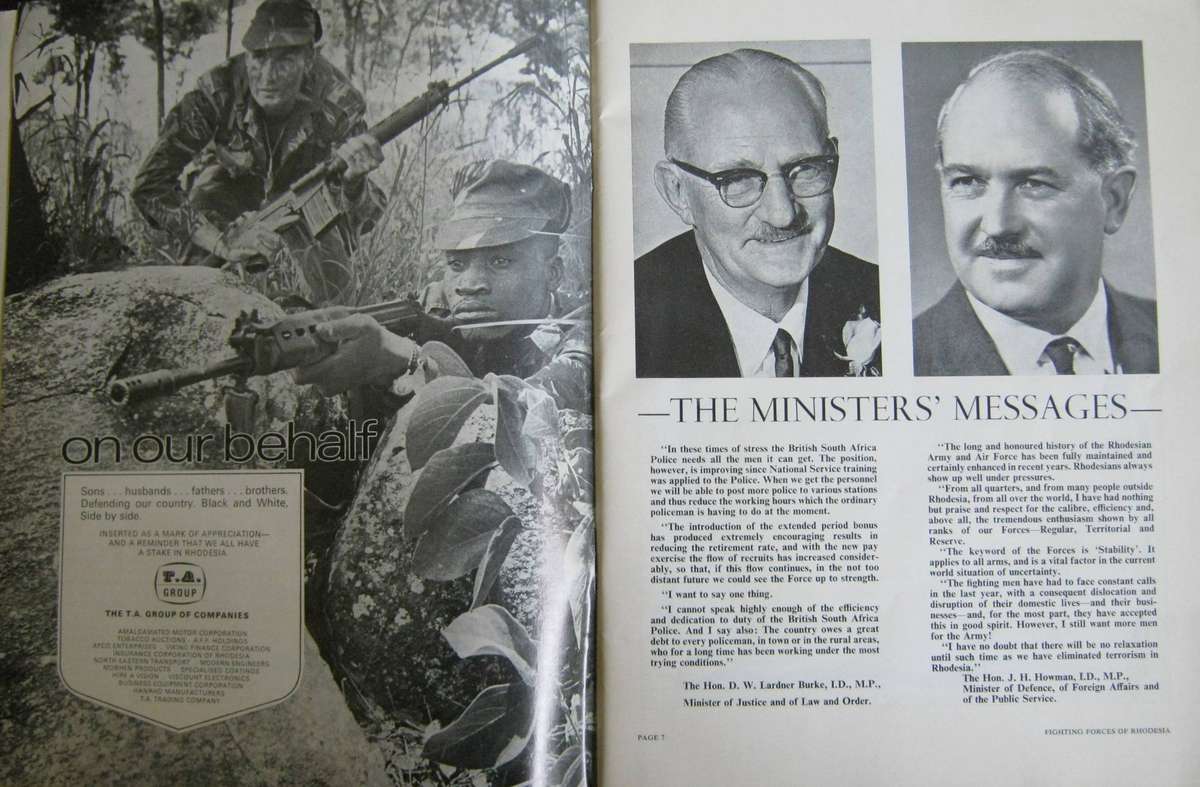 Forces of Rhodesia The Background and the Present State of Vigilance Colin Black