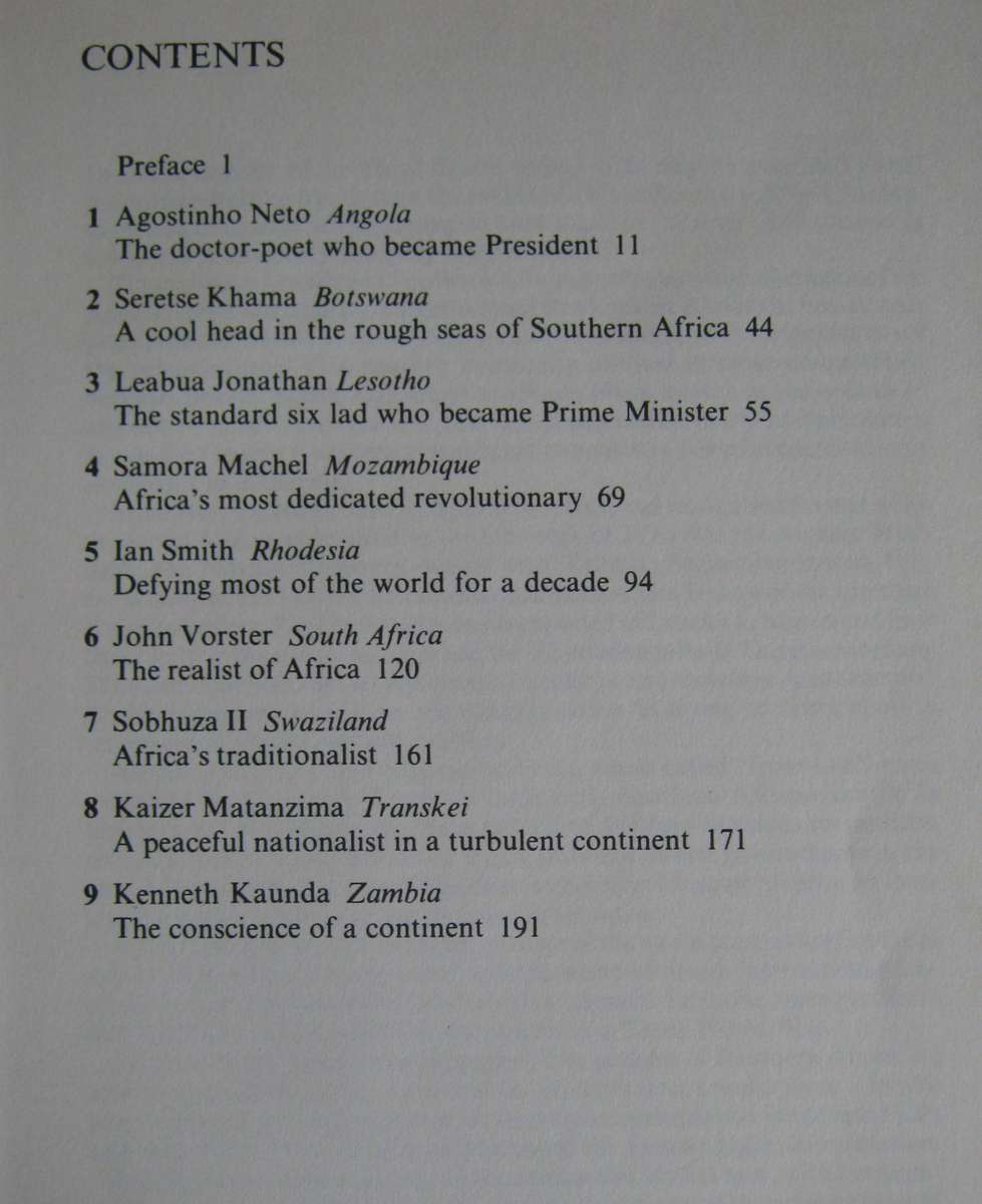 The Tangled Web Leadership & Change in Southern Africa A P J van Rensburg