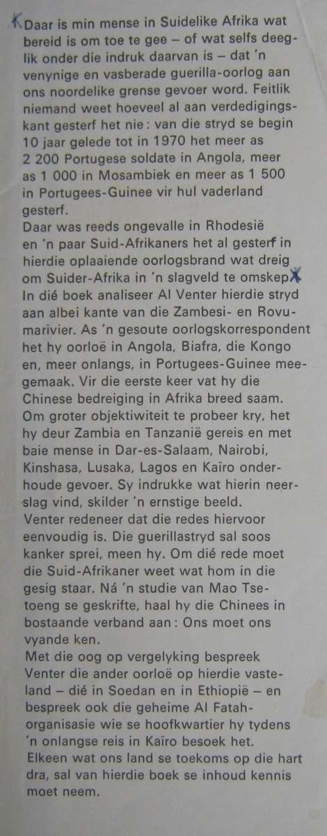 Terroris n Ooggetuieverslag Al J Venter