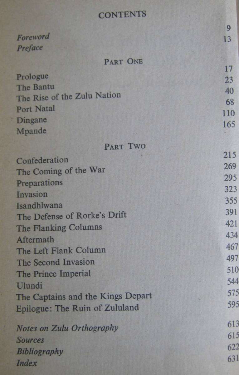 The Washing of the Spears Donald R. Morris
