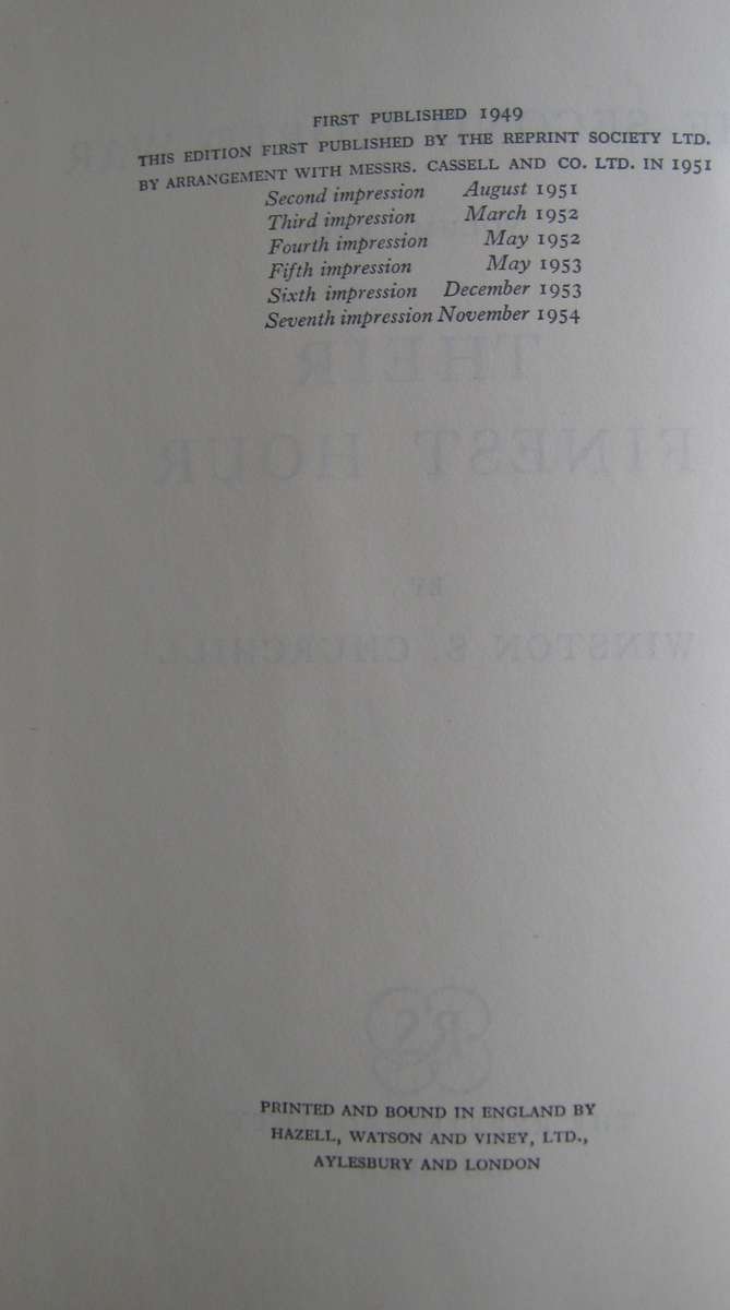 The Second World War Winston Churchill 4 Volumes