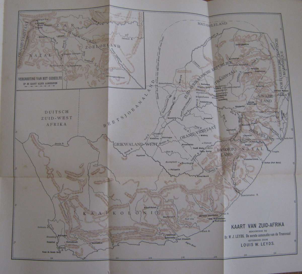 De Eerste Annexatie van de Transvaal  Dr W J Leyds