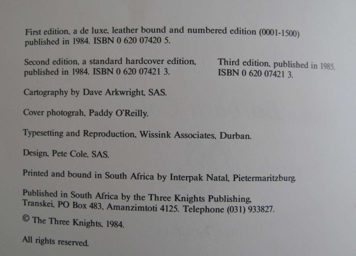 The Elite  -  The Story of The Rhodesian Special Air Service Barbara Cole. Signed by the author