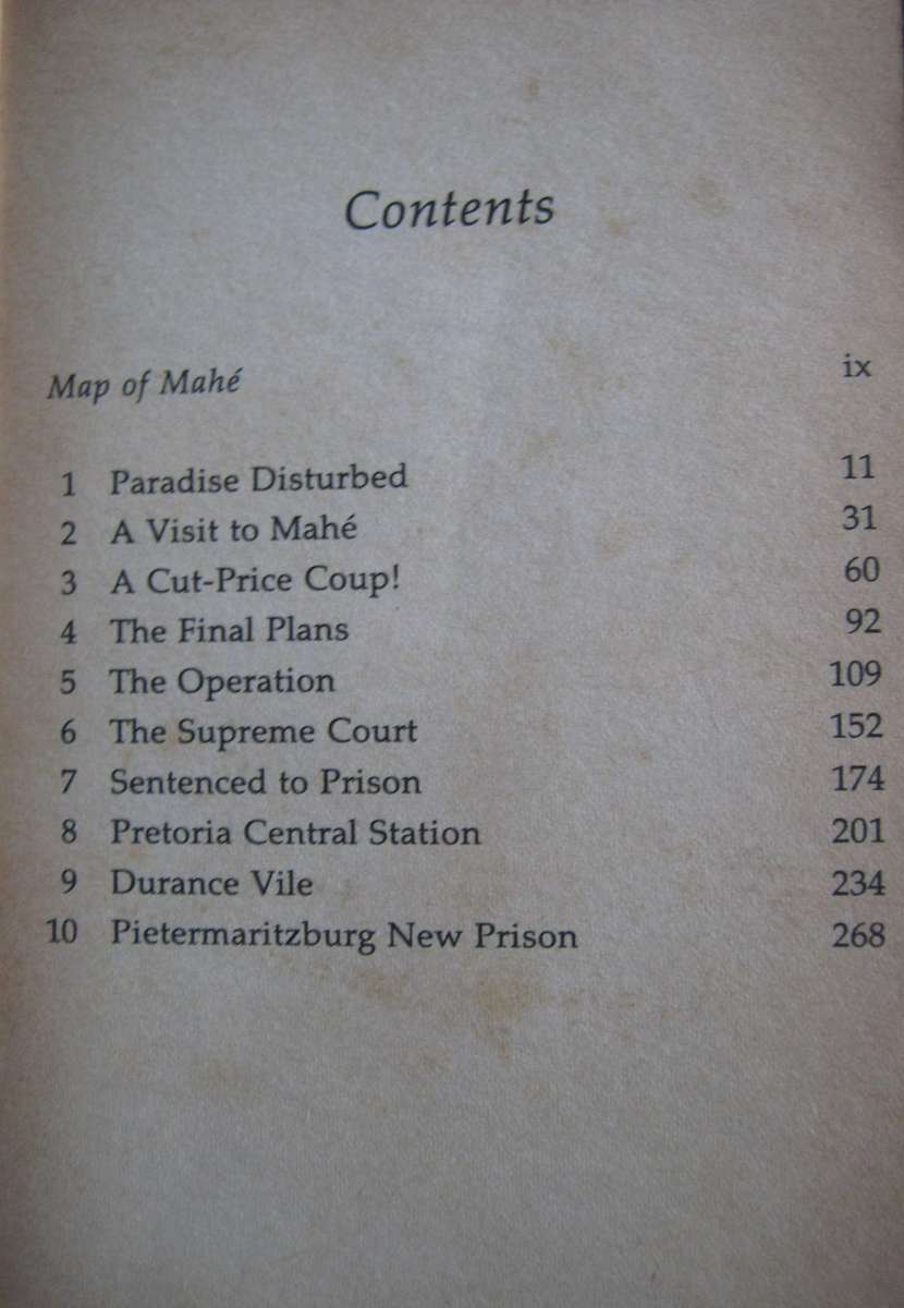 The Seychelles Affair The Legendary Mercenarys Dramatic Account of the Coup that Failed