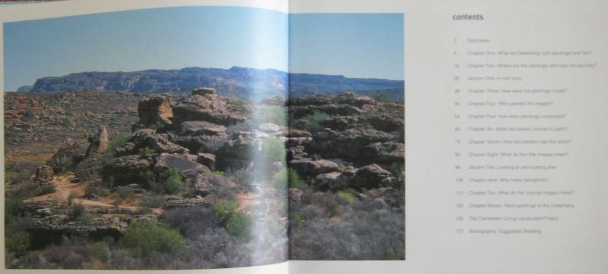 Cederberg Rock Paintings Follow the San.  John Parkington