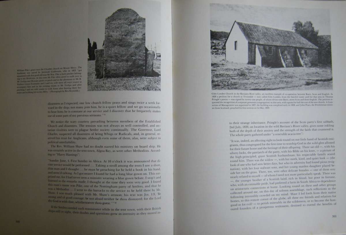 The 1820 Settlers An Illustrated Commentary  Edited by Guy Butler & John Benyon