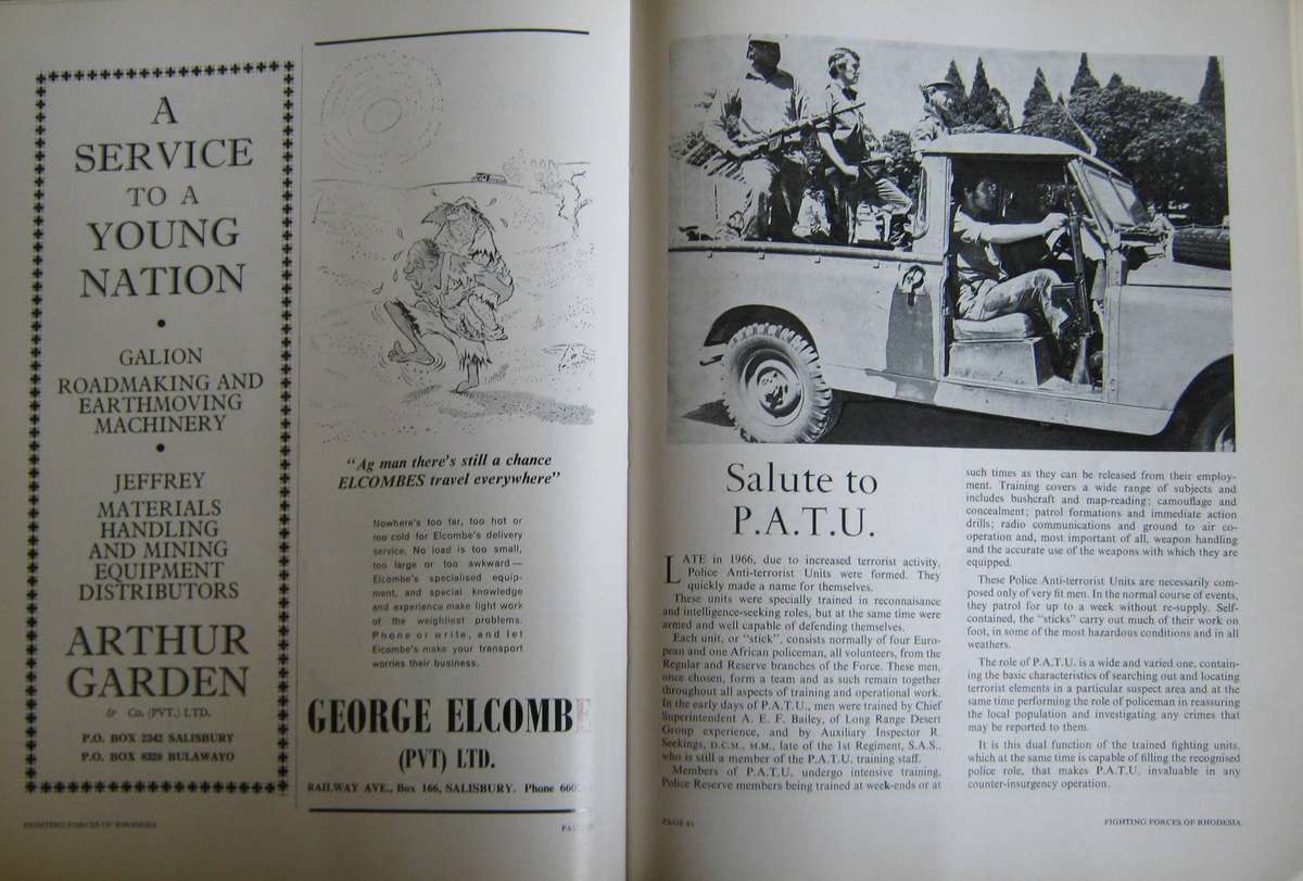 Forces of Rhodesia The Background and the Present State of Vigilance Colin Black