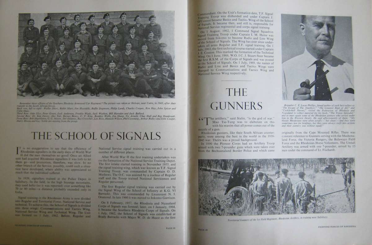 Forces of Rhodesia The Background and the Present State of Vigilance Colin Black