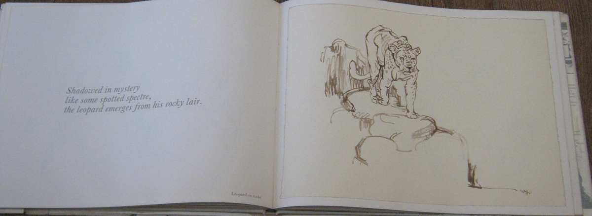 Drawn from Life A Portfolio of Wildlife Drawings. Signed by Zakkie Eloff & Sue Hart