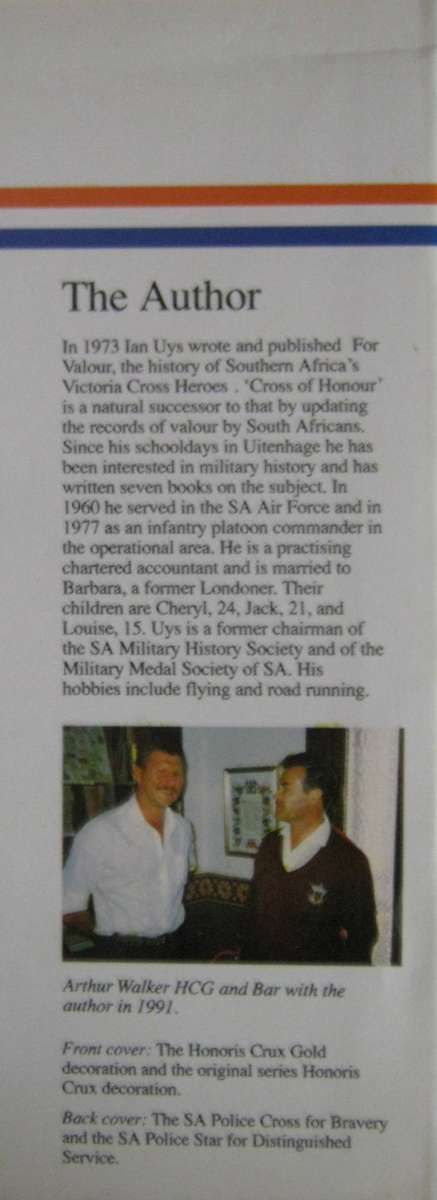 Cross of Honour Ian Uys