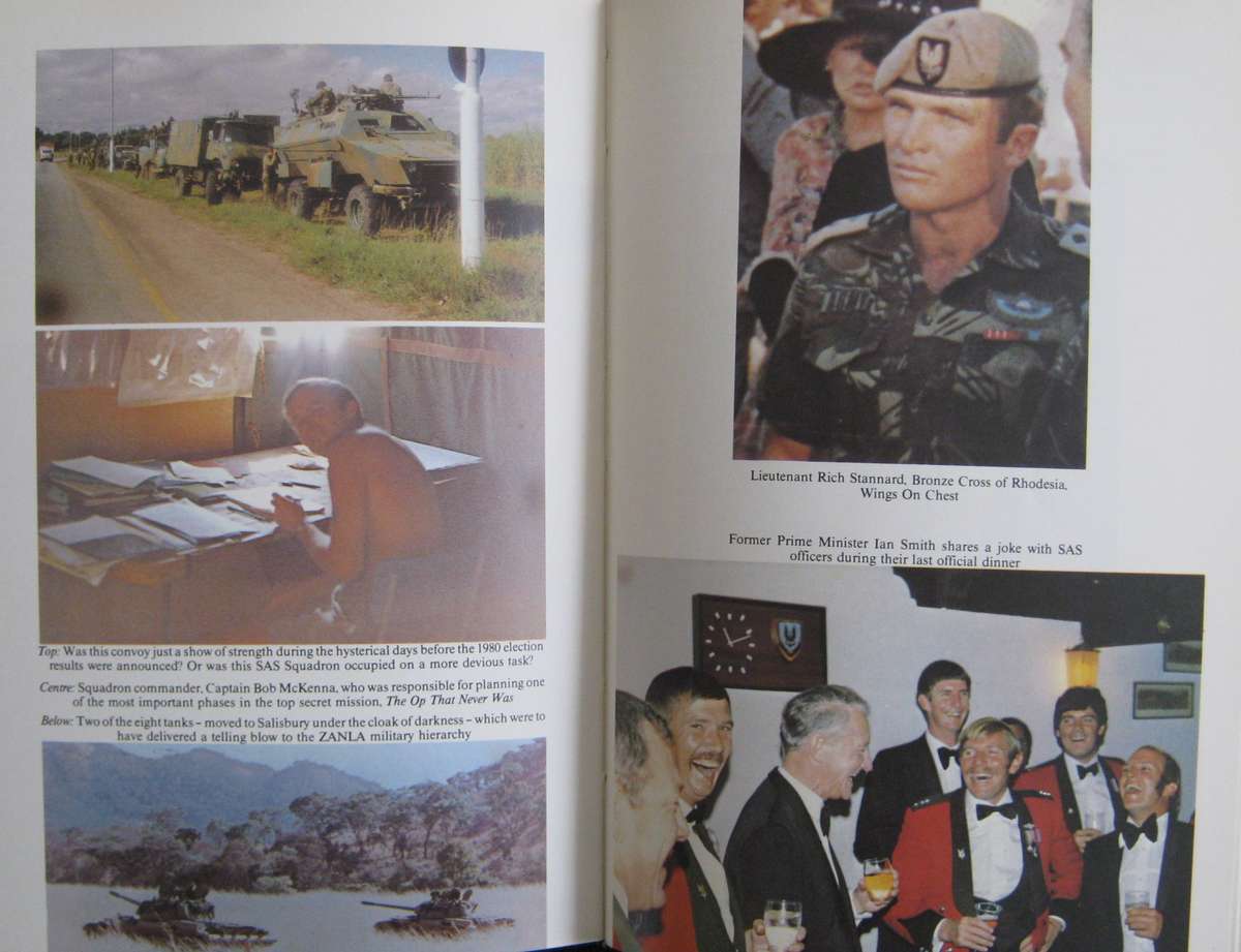 The Elite  -  The Story of The Rhodesian Special Air Service Barbara Cole. Signed by the author