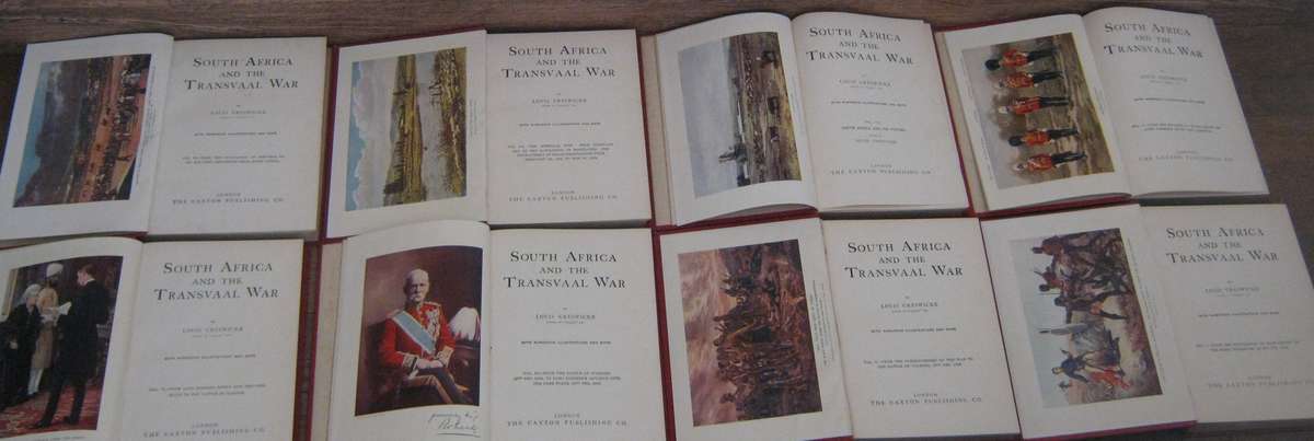 South Africa and the Transvaal War- Eight Volumes Louis Creswicke