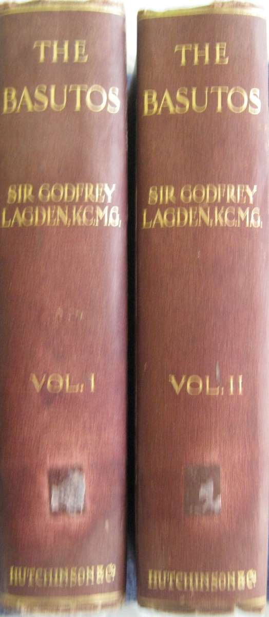 The Basutos The Mountaineers & Their Country  2 Volume Set Sir Godfrey Lagden