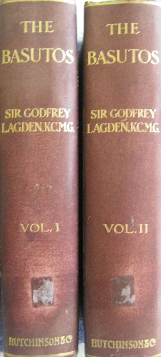 The Basutos The Mountaineers & Their Country  2 Volume Set Sir Godfrey Lagden