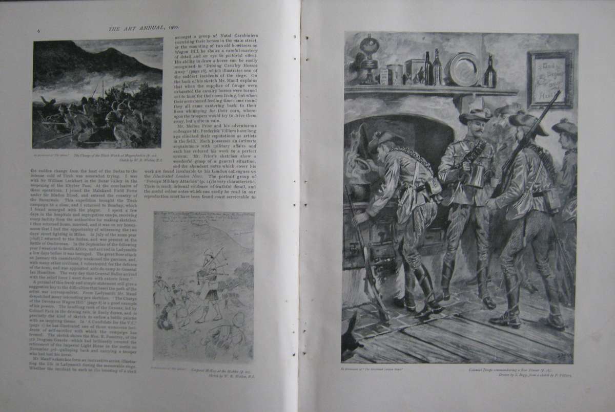 The Work of War Artists in South Africa A C R Carter