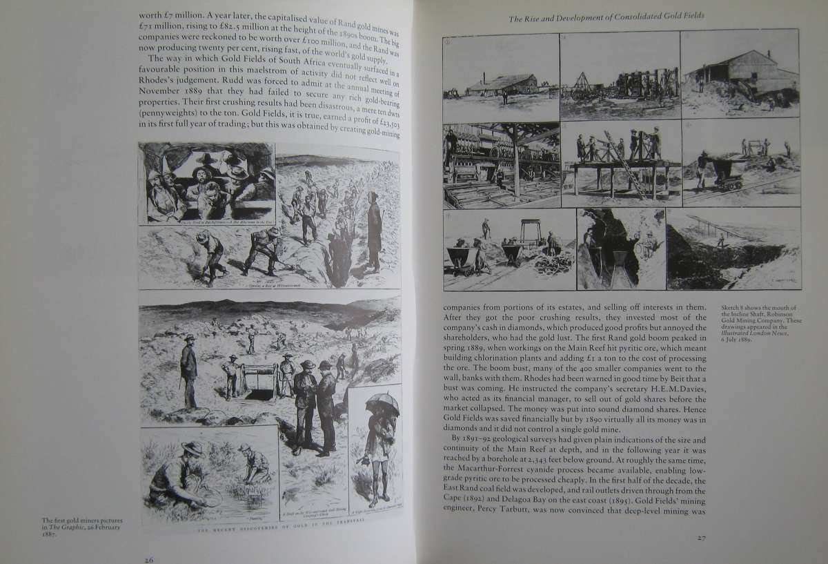 Consolidated Gold Fields a Centenary Portrait Paul Johnson  Publisher: George Weidenfeld &
