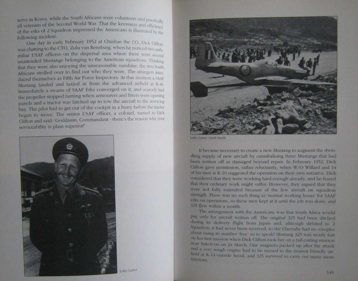 South Africas Flying Cheetahs in Korea Dermot Moore & Peter Bagshawe