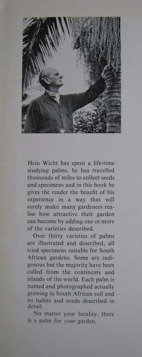 2 Palm Books: The Indigenous Palms of Southern Africa & Palms for Gardens in Southern Africa