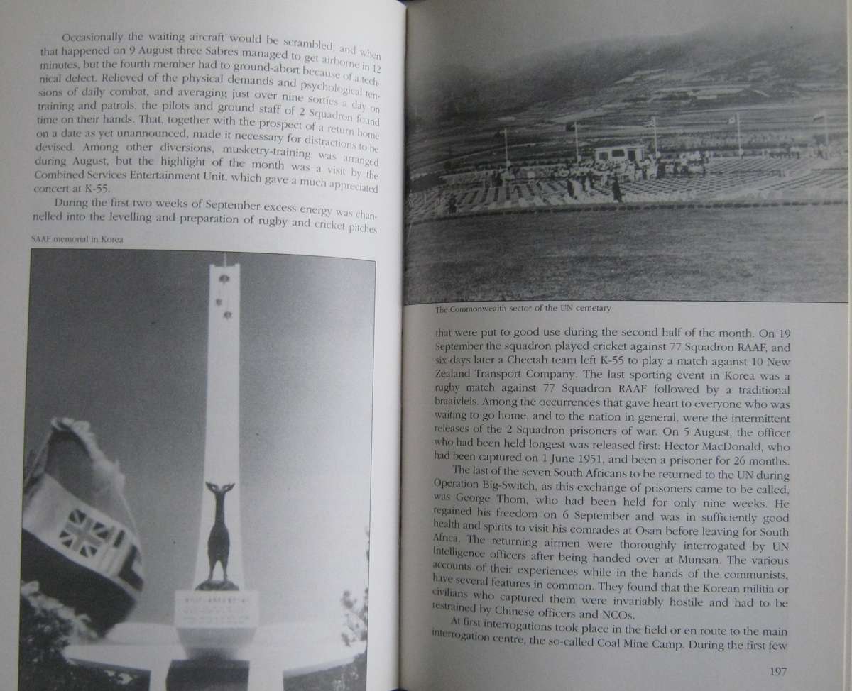 South Africas Flying Cheetahs in Korea Dermot Moore & Peter Bagshawe