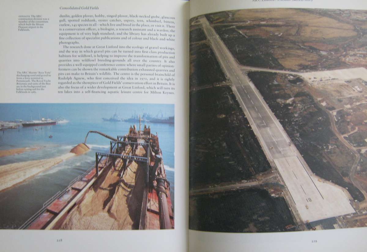 Consolidated Gold Fields a Centenary Portrait Paul Johnson  Publisher: George Weidenfeld &