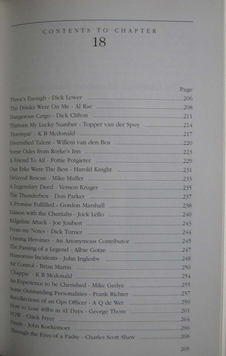 South Africas Flying Cheetahs in Korea Dermot Moore & Peter Bagshawe