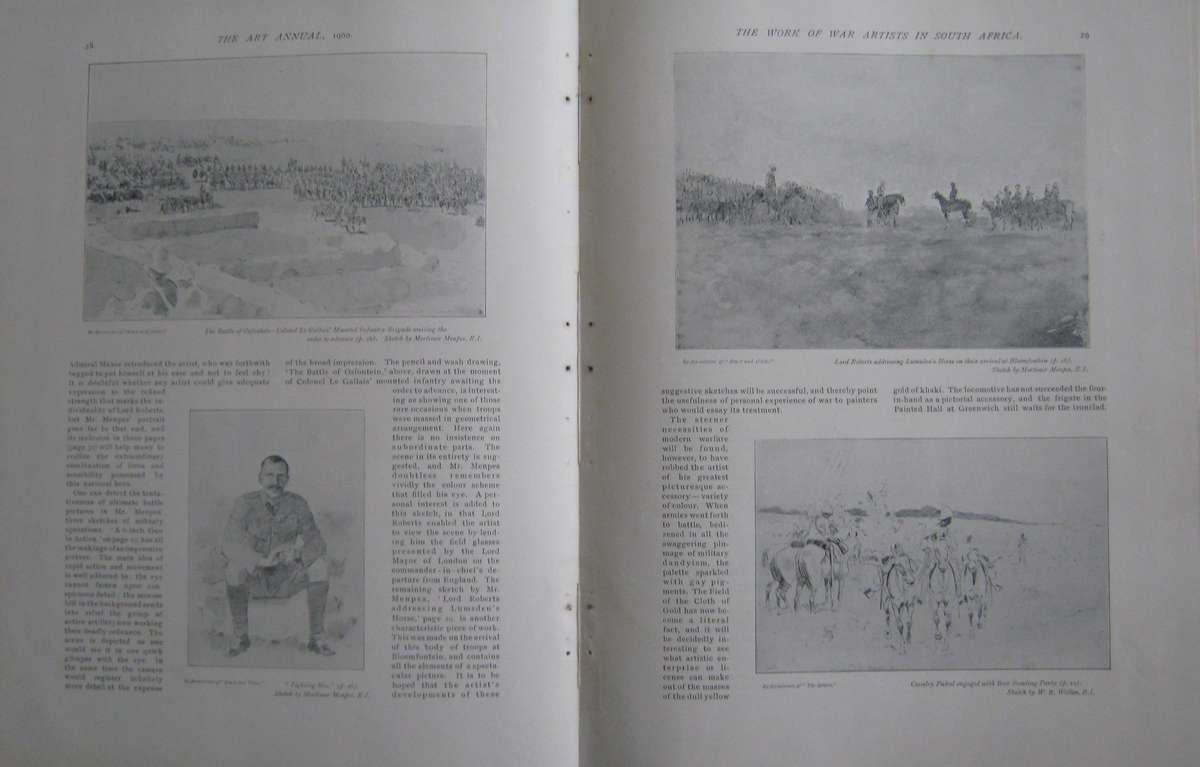 The Work of War Artists in South Africa A C R Carter